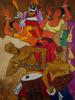 1998 INDIAN ACRYLIC PAINTING BY MAQBOOL FIDA HUSAIN PIC-1