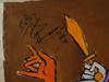 1998 INDIAN ACRYLIC PAINTING BY MAQBOOL FIDA HUSAIN PIC-2