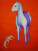 INDIAN PAINTING GOAT AND SQUIRREL BY MANJIT BAWA PIC-1