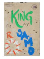 ATTR TO JEAN MICHEL BASQUIAT 1980S OIL PAINTING