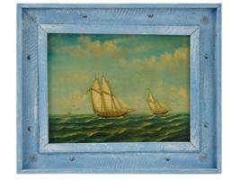 CONTEMPORARY SEASCAPE GICLEE PRINT ON CANVAS FRAMED