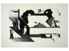 GERMAN GERD ARNTZ ISOTYPE PICTOGRAM WOODCUT PRINT PIC-0