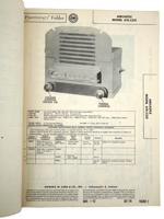 AMERICAN BOOK AUTO RADIO SERVICE DATA MANUAL 1953