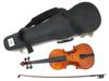 VINTAGE ROMANIAN VIOLIN WITH BOW IN CASE PIC-2