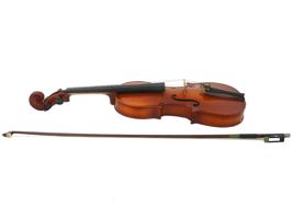 VINTAGE ROMANIAN VIOLIN WITH BOW IN CASE