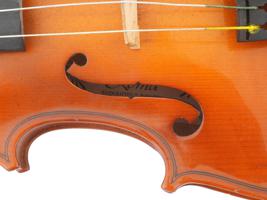 VINTAGE ROMANIAN VIOLIN WITH BOW IN CASE