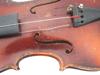 AFTER ANTONIUS STRADIVARIUS WOODEN VIOLIN IN CASE PIC-6