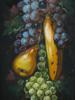 AMERICAN PASTEL STILL LIFE PAINTING BY WM LEMOND PIC-1