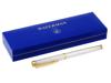 WATERMAN IDEAL 18K GOLD SILVER FOUNTAIN PEN IOB PIC-0