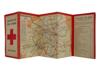 WWII NAZI GERMAN ERA AMERICAN RED CROSS MAP OF PARIS PIC-2