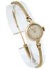 VINTAGE TIFFANY AND CO 14K GOLD WOMENS WRISTWATCH PIC-0