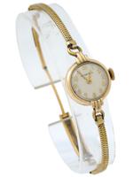 VINTAGE TIFFANY AND CO 14K GOLD WOMENS WRISTWATCH