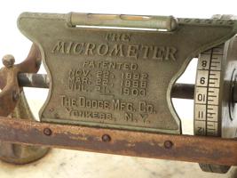 ANTIQUE AMERICAN MICROMETER BY DODGE MFG CO 1903