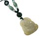 LOT OF BUDDHA CARVED JADE AMULET PENDANTS NECKLACE PIC-5