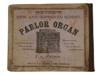 ANTIQUE AMERICAN 1876 GETZE PARLOR ORGAN BOOK PIC-1