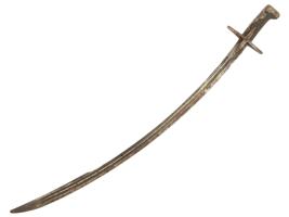 19TH CEN POLISH HUSSAR KARABELA SWORD BLACK SABER