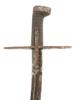 19TH CEN POLISH HUSSAR KARABELA SWORD BLACK SABER PIC-2