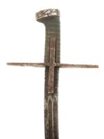 19TH CEN POLISH HUSSAR KARABELA SWORD BLACK SABER