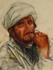 ALEXANDRE YAKOVLEV PORTRAIT PAINTING OF AFGHAN MAN PIC-1