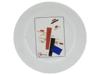 RUSSIAN PORCELAIN PLATE AFTER KAZIMIR MALEVICH PIC-0