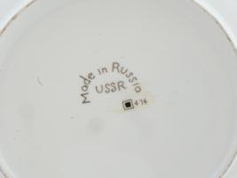 RUSSIAN PORCELAIN PLATE AFTER KAZIMIR MALEVICH