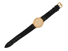 PIAGET CLASSIC 18K YELLOW GOLD WRISTWATCH IOB