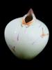 VINTAGE FRANZ JEN WOO PORCELAIN BUTTERFLY VASE PIC-1