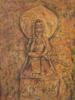 CONTEMPORARY CHINESE SILK PAINTING GUANYIN SIGNED PIC-1