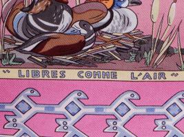 2003 FRENCH HERMES ANNIE FAIVRE LIBRES COMME LAIR SCARF