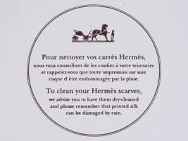 2003 FRENCH HERMES ANNIE FAIVRE LIBRES COMME LAIR SCARF