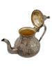 ANTIQUE MOROCCAN BERRADA BROTHERS SILVER PLATED TEAPOT PIC-5