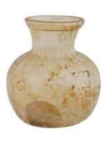 ANCIENT ROMAN GLASS JAR 1ST OR 2ND CENTURY AD