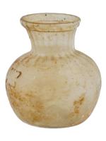 ANCIENT ROMAN GLASS JAR 1ST OR 2ND CENTURY AD