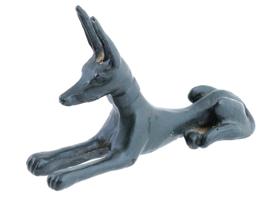 ANCIENT EGYPTIAN JACKAL ANUBIS BRONZE REPRODUCTION