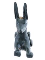 ANCIENT EGYPTIAN JACKAL ANUBIS BRONZE REPRODUCTION