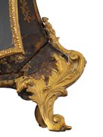 ANTIQUE FRENCH ROCOCO BOULLE INLAID CLOCK CA 1890