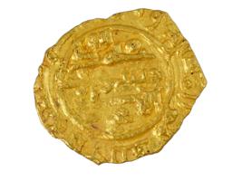 ANTIQUE ISLAMIC SAFFARID FRACTIONAL DINAR 18K GOLD COIN