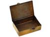 1936 WWII NAZI GERMAN OLYMPIC BRASS CIGARETTE CASE PIC-1