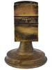 WWII NAZI GERMAN EAGLE BRASS MATCH HOLDER W STAND PIC-1