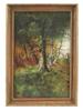 ATTR TO RENE GOURDON FRENCH LANDSCAPE OIL PAINTING PIC-0