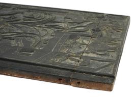 ANTIQUE ORIGINAL 19TH CENTURY CHINESE WOODEN BLOCK