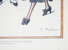 ANTIQUE FRENCH PRINTS F LA VIE PARISIENNE MAGAZINE