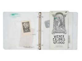 COLLECTION OF BOOKPLATE EX LIBRIS ETCHINGS ON PAPER