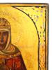 ANTIQUE 19TH C RUSSIAN ICON OF SAINT OLGA OF KIEV PIC-3