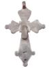 RUSSIAN SILVER ENAMEL ORTHODOX CROSS PENDANT PIC-1