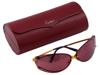 CARTIER WOMENS CAT EYE RED LENS SUNGLASSES IOB PIC-1