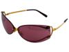 CARTIER WOMENS CAT EYE RED LENS SUNGLASSES IOB PIC-4