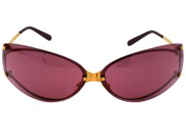 CARTIER WOMENS CAT EYE RED LENS SUNGLASSES IOB