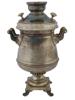 RUSSIAN 84 SILVER ENGRAVED SAMOVAR PIC-3