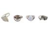 OLLECTION OF VINTAGE 925 STERLING SILVER JEWELRY PIC-1